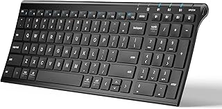 iClever Bluetooth Keyboard BK10- Universal Wireless…