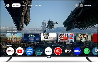 Compare VISIO 55VHSG 55Inch 4K QLED Google TV with Dolby Digital Sound and Wall Bracket at KSA Price