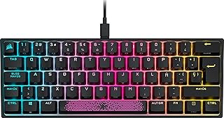Corsair K65 RGB MINI 60% Mechanical Gaming…
