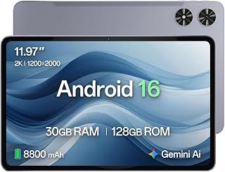 SVITOO 12 Inch Tablet, Android 15, 2K Full…