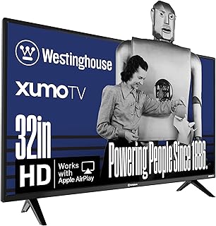 Compare Westinghouse 32inch Smart TV, HD Xumo TV with Voice Remote, Flat Screen Television wDolby Atmos, Blueooth, Apple AirPlay, WiFi & Mobile Connectivity at KSA Price