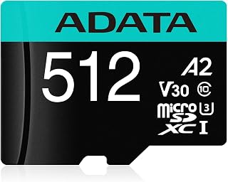 Compare ADATA Premier Pro 512GB microSDXCSDHC UHSI U3 Class 10V30S Memory Card  Black at KSA Price