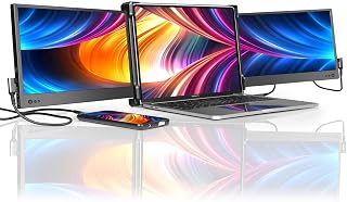 P2 Triple Portable Monitor for Laptop Screen…