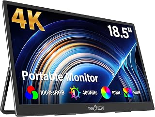 InnoView 18.5" Portable 4K Monitor 3840X2160…