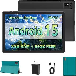 Compare 10 inch Android 15 Tablet, WiFi 6, Dual Camera, 5000mAh Battery at KSA Price
