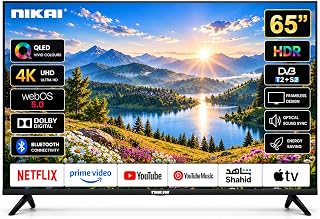Nikai 65" Inch QLED WebOS 4K Smart UHD…