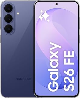 Samsung Galaxy S26 FE, Blueberry, 256GB, AI…