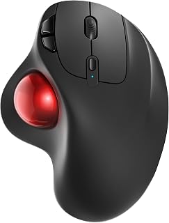 Nulea M501 Wireless Trackball Mouse Ergonomic Thumb…