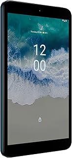 Compare Nokia  T10 WiFi Tablet, Android 12, 8" 60Hz Display, 3GB RAM32GB ROM, 5250mAh Battery, 8MP Camera, 2MP Front, Stereo Speakers with OZO Playback, Blue Italy at KSA Price