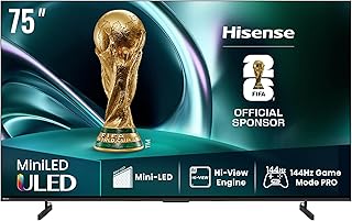 Hisense 75-Inch U7Q Series Mini-LED ULED 4K…