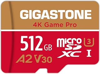 [5-Yrs Free Data Recovery] GIGASTONE 512GB Micro SD…