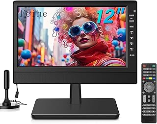 Feihe 12 Inch Small TV, Portable TV with…
