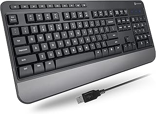 X9 Performance Multimedia USB Ergonomic Keyboard…