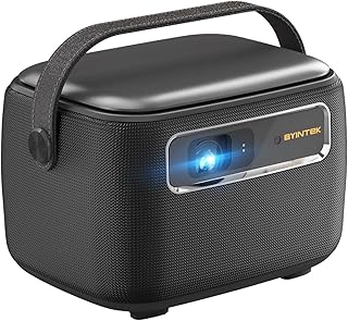 Compare BYINTEK R20 Smart Android Wireless Projector, Builtin 15600mAh Battery, Support 3D, for Home Theater Teaching Outdoor Movies at KSA Price