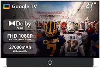 27 inch Portable TV FHD 1080P Android14 OS…