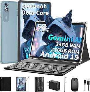 10 inch Android 15 Tablet, 2026 Tablet with…