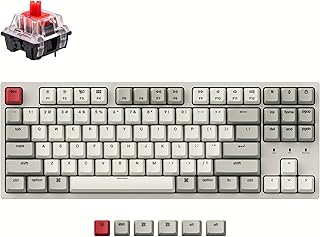 Keychron C1 Hot-swappable Wired Mechanical Keyboard…