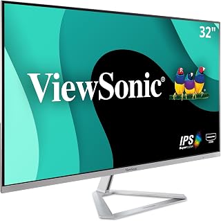 Compare Viewsonic Frameless Widescreen IPS Monitor VX3276MHD, 32in at KSA Price