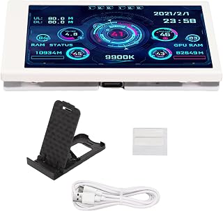 3.5in Computer Temp Monitor, USB Type C Interface…