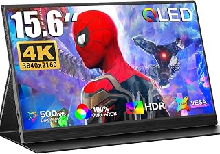 Compare UPERFECT 15.6 Inch 4K QLED Portable Screen, 3840 x 2160 UHD 500 Nits at KSA Price