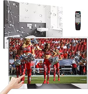 Compare Soulaca 32inch Smart LED Mirror TV for Bathroom,Full Screen Touch Panel,1080P Waterpoof with WiFi and Bluetooth, Integrated with Speaker,2024 Model at KSA Price