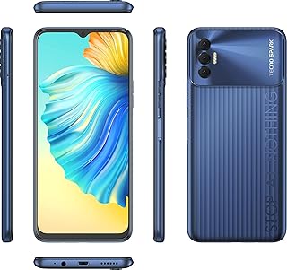 Compare TECNO SPARK8 P, Dual Sim, 128GB, 4GB Ram,Atlantic Blue at KSA Price