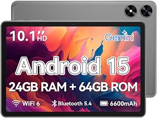 Compare Tablet 10.1 inch, Android Tablet with Case, Gray at KSA Price