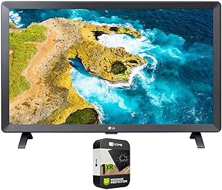 Compare LG 24LQ520SPU 24 inch Class LED HD Smart TV with webOS Bundle with 1 YR CPS Enhanced Protection Pack at KSA Price