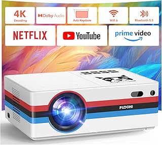 FUDONI [Netflix Licensed & Dolby Audio] Projector…