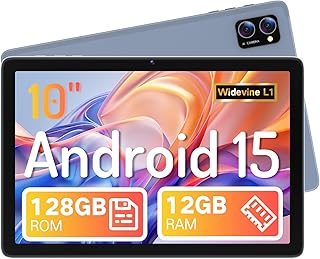 Tablet, Android 15 Tablets 10 inch with 12GB…