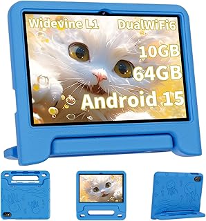 2025 Upgraded Android 14 Tablet, 10inch Kids Tablet…