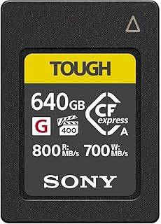 Sony CEA-G Series CFexpress Type A Memory Card,…