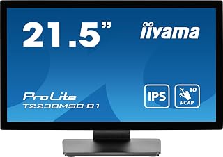 Compare Iiyama Prolite T2238MSCB1 computer monitor 54.6 cm 21.5" 1920 x 1080 Pixels Full HD LED Touch Display Black at KSA Price