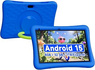 ZZB Kids Tablet 10 Inch, Android 15.0, 8GB…