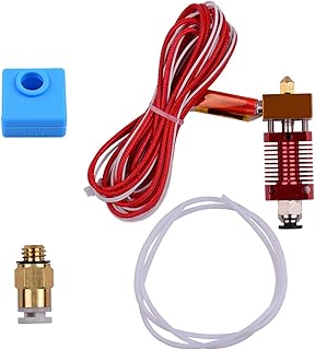 Metal Hotend Extruder Kit with 0.4mm Nozzle Aluminum…
