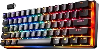 SteelSeries Apex Pro Mini Wireless Keyboard -…