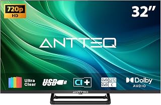 Antteq 32 Inch TV, Central Stand Design TV…