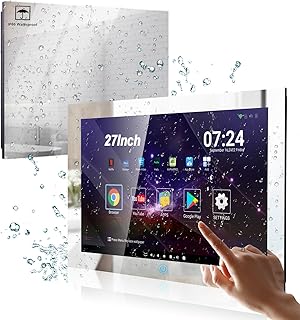 Haocrown 27-inch TouchScreen Bathroom TV Waterproof…