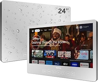 SYLVOX Bathroom TV, 24 inch Smart Mirror TV…