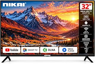 Nikai 32 Inch Smart HD LED TV, 720p (1366x768)…