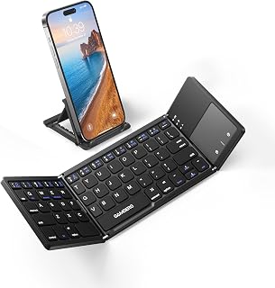 Samsers Foldable Bluetooth Keyboard with Touchpad…