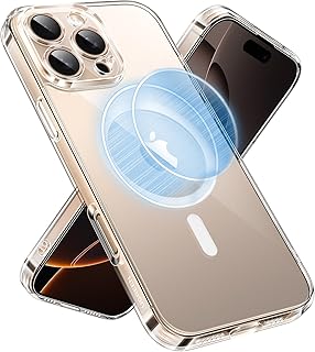 Compare UGREEN iPhone 16 Pro Max Case MagSafe MagU, Revolutionary iCrystal Tech Clear Cover, MILGrade Protection, AntiScratch, Camera Protective, Magnetic Ultra Slim iPhone 16 Pro Max 6.9" Accessories at KSA Price