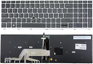 New US Layout Laptop Keyboard with Backlit Replacement…