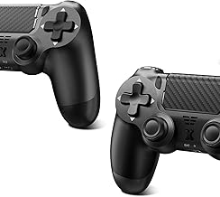 Compare HighPerformance PS4 Controller: Compatible with PS4ProSlim and PC, featuring Bluetooth, dual vibration, sixaxis motion, and ergonomic design. at KSA Price