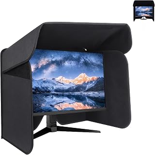 Compare 21.5 inch Display Monitor Hood Sunshade Desktop Computer Sunshade, Small at KSA Price