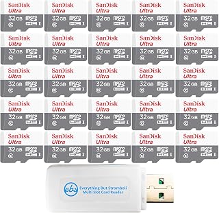 Compare SanDisk Class 10 Memory Card 25 Pack 32GB Ultra MicroSDXC Card for Phones at KSA Price