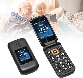 Compare Basic Mobile Phones for the Elderly and Kids, Unlocked Dumb Phones, Cell Phones Without Internet  with Big Buttons, MP3, MP4, Camera, Flashlight, SOS,Black at KSA Price