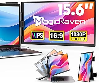 Laptop Screen Extender, 15.6" FHD 1080P IPS…