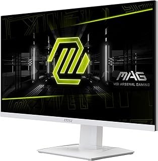 Compare MSI MAG274QRFW 27inch 2560 x 1440 QHD Computer Monitor, 180Hz, AdaptiveSynch, HDMI, DisplayPort, VESA Mountable, Tilt, Height Adjustable, Speaker, 1ms, Black at KSA Price