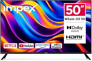 Impex Whale OS 50 Inch 4K Smart QLED TV (Wios50Q),…